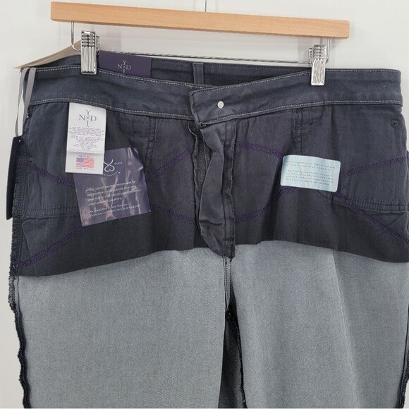 NYDJ Original Slimming Fit Jean Leggings Jeggings Slimming Shaping Gray Career - Picture 7 of 14